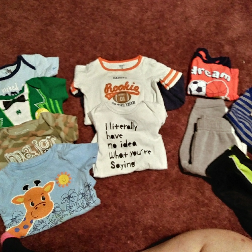 Boys oneies pants shorts